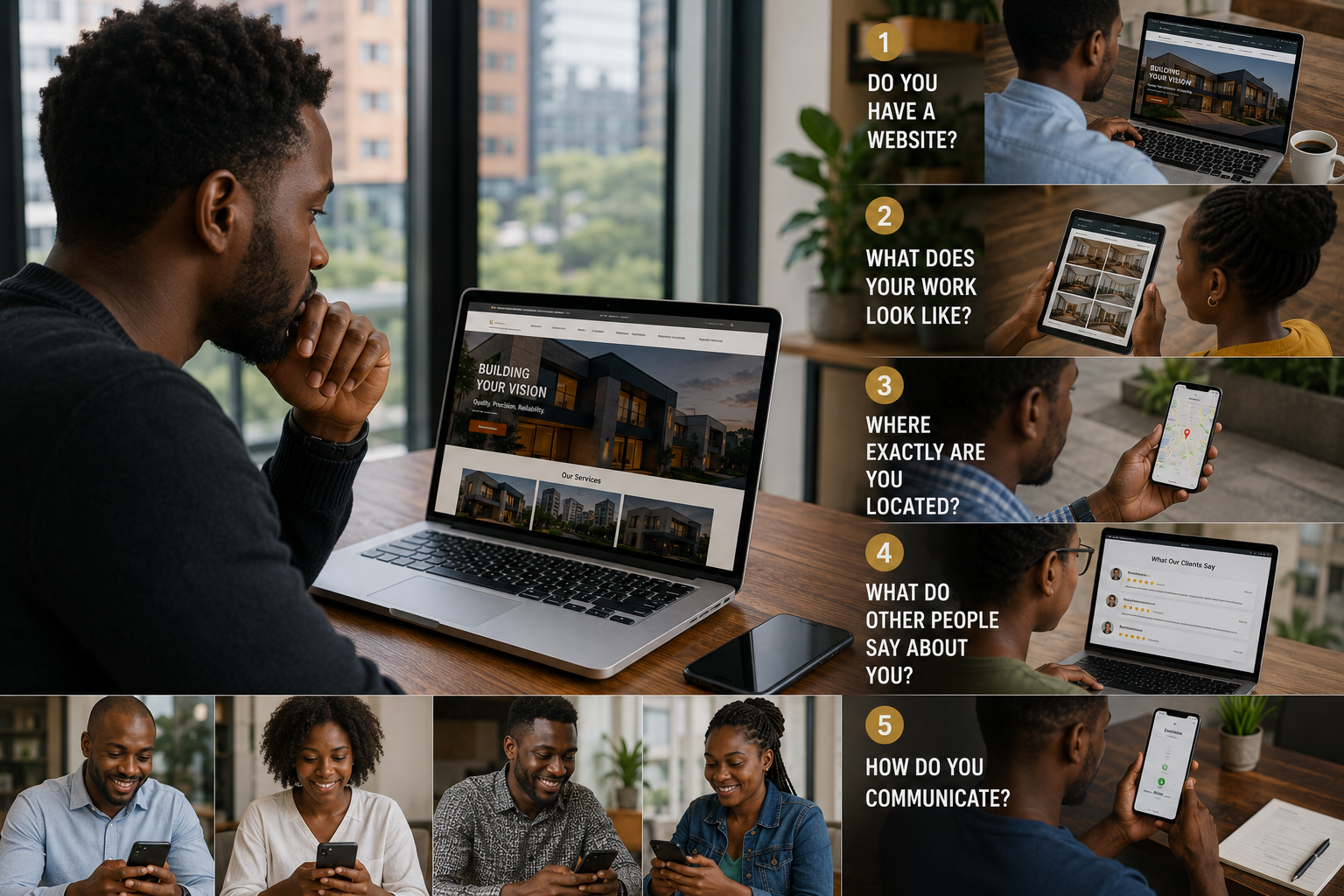 5 THINGS CUSTOMERS CHECK ONLINE BEFORE THEY BUY FROM YOU