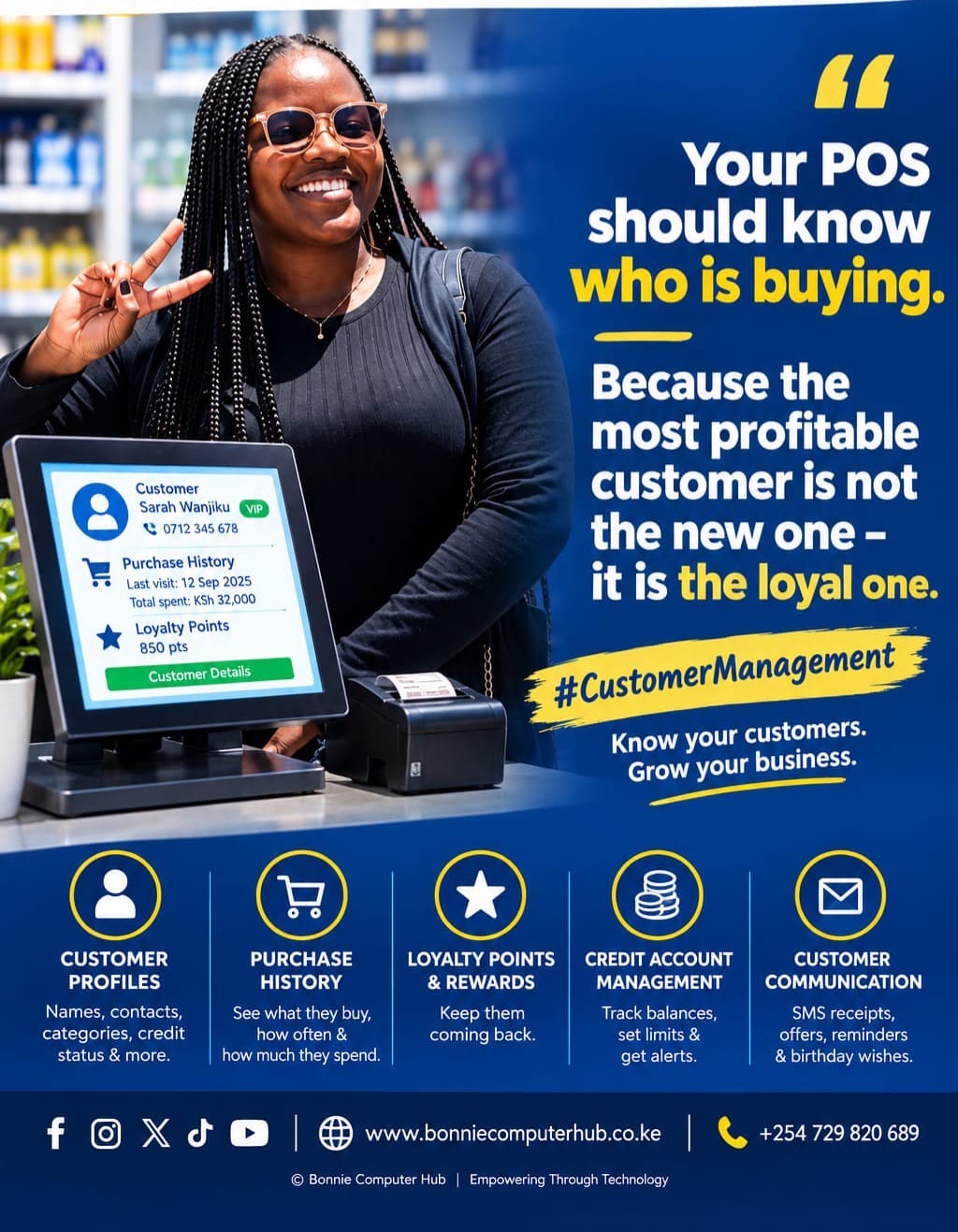 CUSTOMER MANAGEMENT — WHY YOUR POS SHOULD KNOW WHO IS BUYING